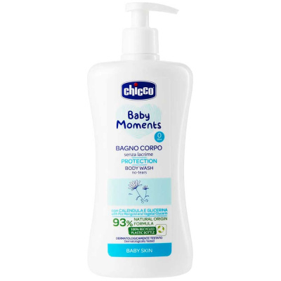 Пена для ванны Baby Moments Protection 500 мл Chicco 00010580000000 1